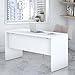 Bush Business Furniture Echo Collection Computer Desk for Home Office with Quick-to-Assemble Hardware, 60W, Pure White