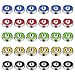 30 Pieces 608 Hybrid Ball Bearings for Tri-Spinner Fidget Spinner Toy, Double Shielded by EAONE