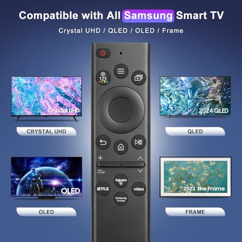 Universal para Mando-Samsung-Smart-TV,Mando a Distancia para Samsung Televisión Original Solar,Paquete de 2