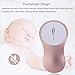 HaloVa Wireless Mouse, Aluminum Alloy Portable Soundless Optical Mice with 2.4G USB Receiver for Mac, Laptop, Tablet, Macbook, Notebook, PC, Rose Gold