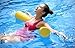 Fun Float Swimming Pool Noodle, Soft Closed-Cell Memory Foam, Vinyl Coated, Unsinkable, Strong Buoyant Power, Fun in Water Lake River Pool as Swimming Floating Toy Equipment Blue