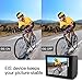 Apexcam 4K 20MP WiFi Action Camera EIS Ultra HD Sports Camera Underwater Waterproof 40M Camcorders External Mic 170°Wide-Angle 2.0’’LCD 2.4G Remote 2 Rechargeable Batteries and Accessories