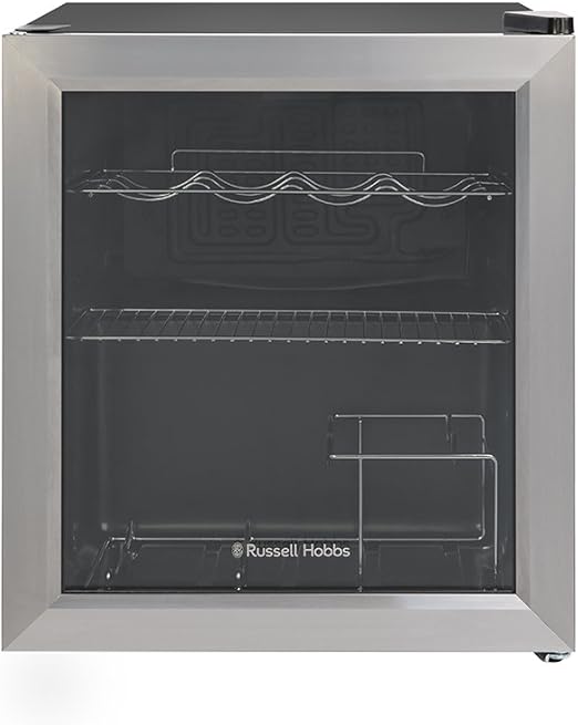 Russell Hobbs RHGWC3SS Table Top Wine/Drinks Cooler with Glass Door, 12