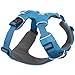 Ruffwear, Front Range Dog Harness, Reflective Soft Padded Everyday Harness with Dual Leash Clips, Adjustable and Lightweight Fit for Training or Walking for All Dogs, Blue Dusk, X-Small