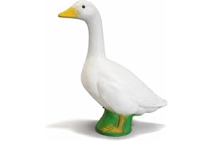 Union Products Goose Outdoor Lawn and Garden Statue, 23" Tall Animal Figurine for Patio, Balcony, or Front Porch Decor, White