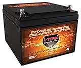 VMAX V28-800S 12V 28ah AGM Battery upgrade for Topin TP12-26B 6.5"x6.9"x5"