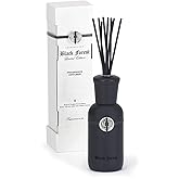 Archipelago Botanicals Black Forest Reed Diffuser, Home Fragrance Reed Diffuser, Includes Fragrance Oil, Decorative Wooden Cap & 10 Diffuser Reeds, Perfect for Home, Office or Gift, 7.85 fl oz