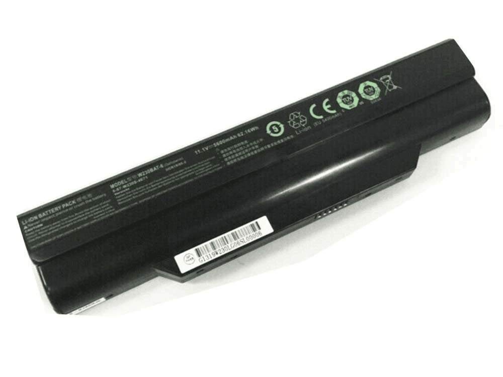 W230BAT-6 6-87-W230S-4271 6-87-W230S-4272 Laptop Battery Replacement for Clevo W230 W230SD W230SS W230ST Barebones HASEE K350 K360E K350C TERRANS Force X311(11.1V 62.16Wh)