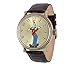 Disney Goofy Men's Antique Gold Vintage Alloy Watch