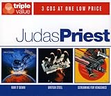 Disco de Judas Priest: «Ram It Down / British Steel / Screaming for Vengea» (Anverso)