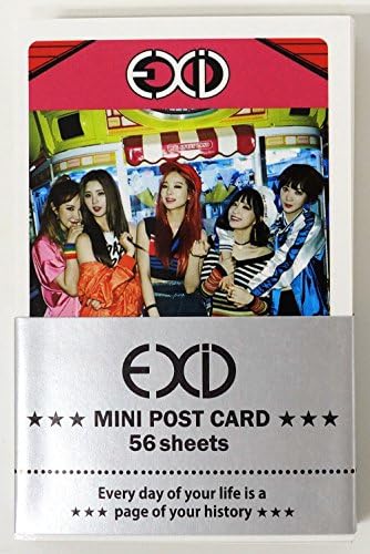 EXID - MINI POSTCARD PHOTOCARD SET 56pcs