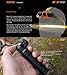 Rofis R3 CREE XM-L2 LED 1250 Lumens Magnetic USB Rechargeable Adjustable-head Flashlight Compact Lightweight Headlamp 18650 Flashlight,with 18650 Battery,Charging Cable and Headband(Cool White(6500 K)