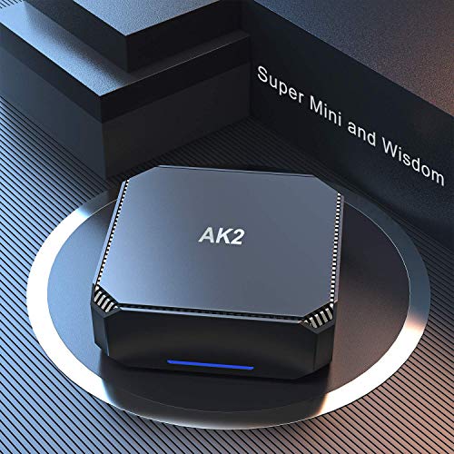 AK2 Mini PC Intel Celeron J3455 Windows 10 Pro Mini Computer 4K HD,Gigabit Ethernet (8GB+120GB/Intel Celeron J3455) - Thumbnail 4