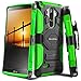Evocel New Generation Series Phone Case Compatible with LG G Stylo with Belt Clip Holster and Kickstand, Green