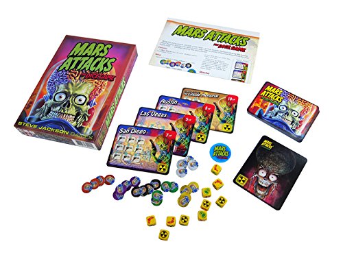 Steve Jackson Games Mars Attacks The Dice Game