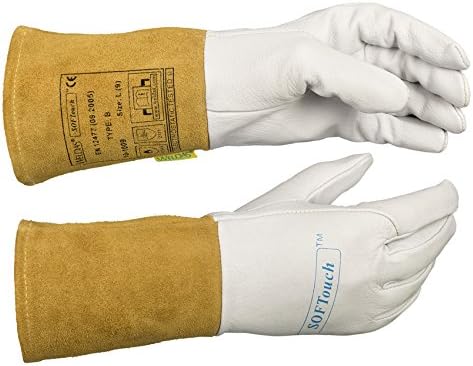 WELDAS SOFTouch, TIG Welding Gloves 10-1009, Lightweight, Very Soft (9,5 (XL))