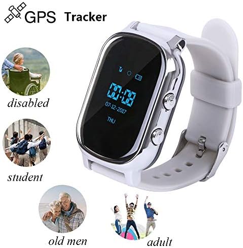 Hangang Kids Smart Phone Watch, GPS Kids Tracker with Touch Screen,SIM Slot, Smartwatch Phone Holiday Birthday Gifts for Girls Boys