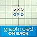 Ampad Engineer Pad, 5 Squares per Inch, 8.5