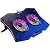 KLIM-Halo-Laptop-Cooling-Stand-with-RGB-backlighting-11-17-Gaming-Laptop-Cooling-Pad-For-Desk-USB-Powered-Fan-Very-Stable-And-Silent-Compatible-Mac-And-PS4-NEW-2021 KLIM Halo + Laptop Cooling Stand with RGB backlighting + 11" - 17" + Gaming Laptop Cooling Pad For Desk + USB Powered Fan + Very Stable And Silent + Compatible Mac And PS4 - NEW 2022