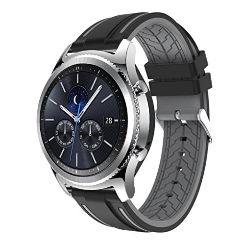 for Samsung Gear S3 Frontier,Outsta New Fashion Sports Silicone Bracelet Strap Band (A)