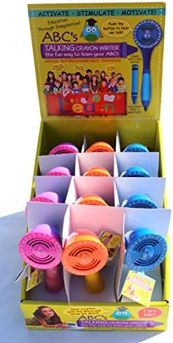 ABC's Talking Crayon Writer Set of 12