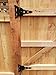Gate Tee Hinges Heavy Duty Contractor Grade Hinges for Wooden Gates with Fasteners Included