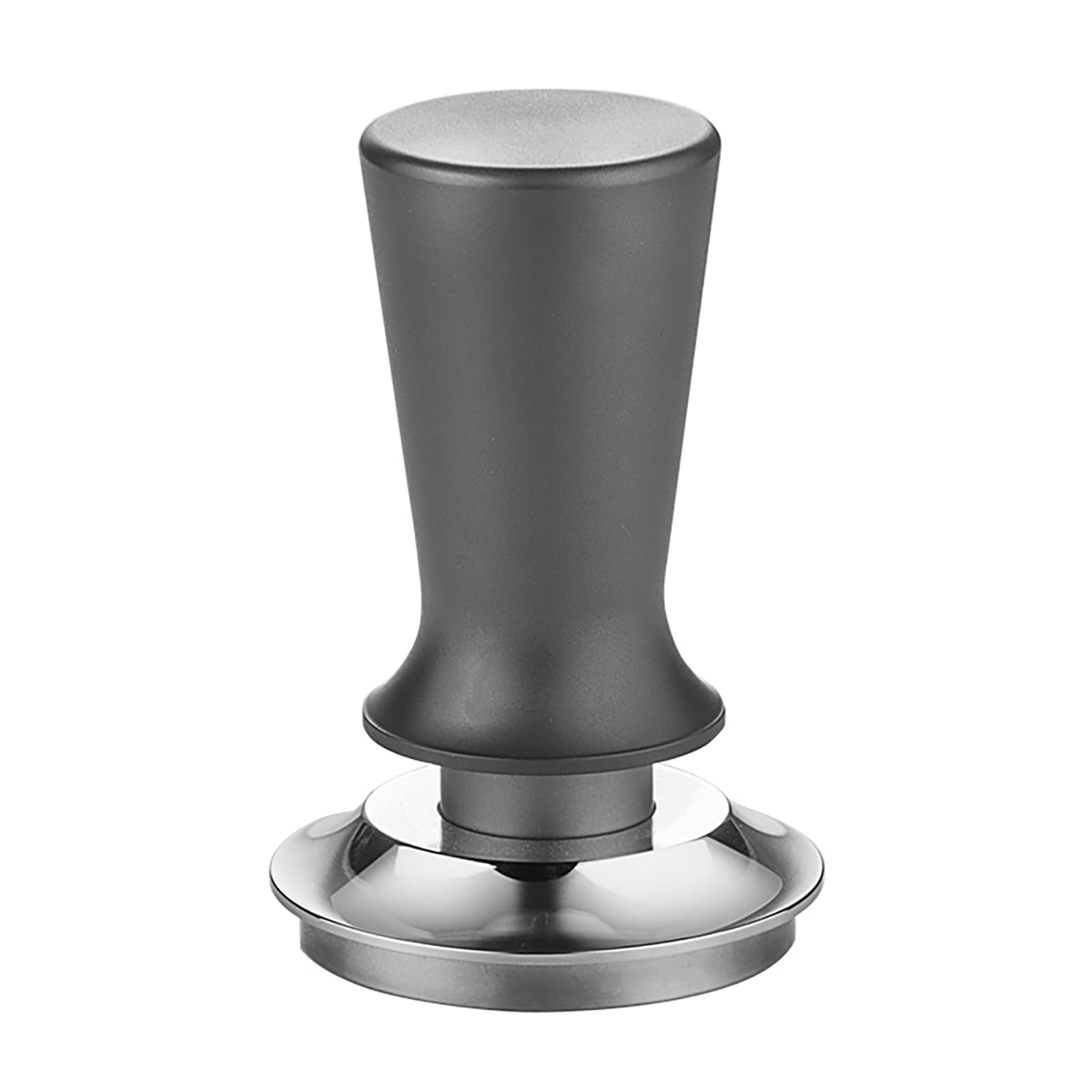 Joyeee 51mm Coffee Distributor and Tamper, Stainless Steel Coffee Tamper 51mm with Aluminum Alloy Handle, Professional Espresso Distributor Leveler Tool, Spring-loaded Tamper