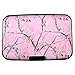 Kaabao Credit Card Holder, RFID Blocking Metal Card Wallet for Women Men Slim ID Card Holders Protector Aluminum Business Hard Case (Pink Camo)