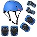 Kids Bike Helmet Set,Toddler Helmet for Boys Girls Age 3-8 8-14 with Knee Elbow Pads Wrist Guards for Bike Skating Skateboard Rollerblading Scooter