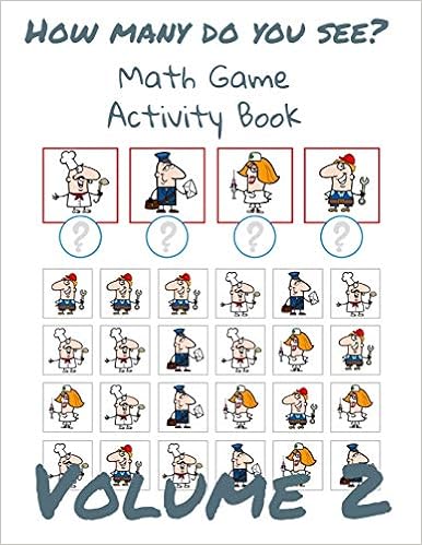 How Many Do You See? Volume 2: Fun Math Games For Kids | Brain Game Book For Kindergarten: Hammond, Sam: 9798632280747: Amazon.com: Books
