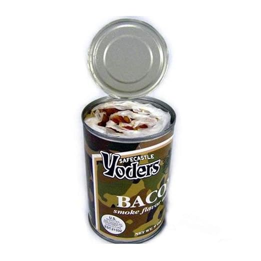 Amazon Com Yoders Fully Cooked Canned Bacon Full Case 12 Cans 9ounce Each Canned And Packaged Meats Grocery Gourmet Food