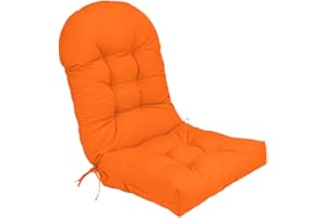 LeeQinersw Rocking Chair Cushion Chaise Lounger Cushion with Ties Chair Pad Patio Cushion for Outdoor Furniture Balcony Indoo