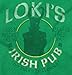 Comic Book Villain Irish Pub Funny Graphic T Shirt Men or Women