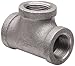 Anvil 8700120606, Malleable Iron Pipe Fitting, Tee, 1-1/4