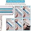 ACE2ACE-Pet-Hair-Remover-Roller-Reusable-Animal-Hair-Removal-Brush-for-Dogs-and-Cats-Easy-to-Self-Clean-the-Pet-Fur-from-Carpet-Furniture-Rugs-Laundry-Clothes-and-bedding-Sofa-Blue ACE2ACE Pet Hair Remover Roller, Reusable Animal Hair Removal Brush for Dogs and Cats, Easy to Clean Fixed Areas Pet Fur…