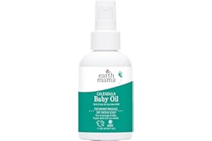 Earth Mama Angel Baby Oil, 120 Milliliters