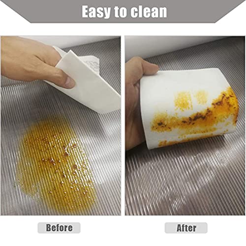 Shelf Drawer Liners for Kitchen Smilco Clear Nonslip