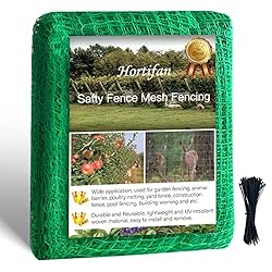 Hortifan Temporary Fence Plastic Mesh Fencing, 4FT