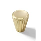 JIASENBAO 10 Pack Gold Cabinet Knobs Brushed Brass Round Dresser Knobs Kitchen Cupboard Bathroom Drawer Knobs Cabinet Hardware Zinc Alloy