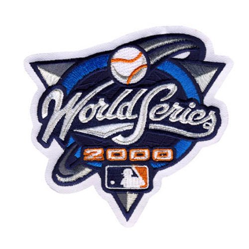 2000 MLB World Series Logo Jersey Patch New York Mets vs. New York Yankees