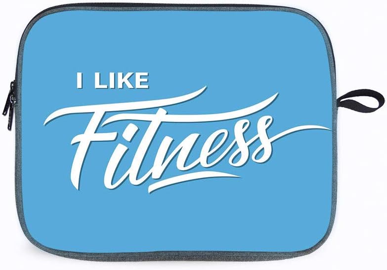 Fitness I Work 14” Laptop Sleeve Bag Compatible with MacBook Pro,MacBook Air,Notebook Computer