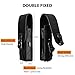 Flashlight Holster Nylon Pouch, MOLLE Belt Carry Case Holder for UltraFire WF501B/502B/T6/7W/501D/700L/600L, SureFire G2Z/6PX/18650, TrustFire TR-3T6/18650/14500/TRD017/T1/TR500 and More (Black)