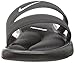 NIKE Women's Ultra Comfort Slide Sandal, Black/White/Black, 10 B(M) US