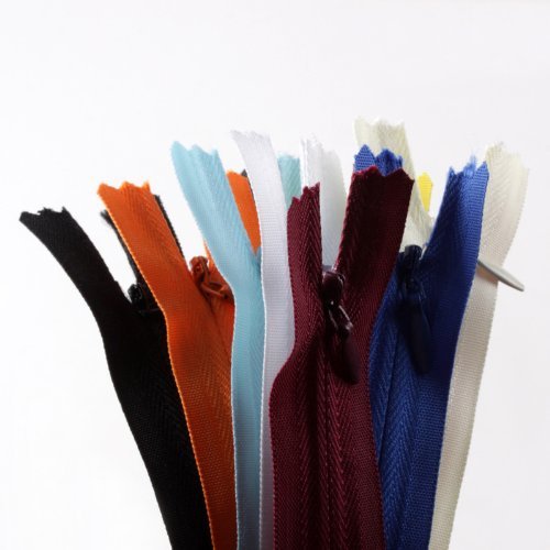 20pcs 9 Inch Assorted Color Invisible Zippers Closed Clothes Sewing Craft