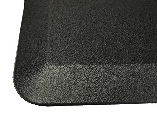ApexDesk Non-Slip Anti Fatigue Standing Desk Mat for Home and Office - 20 x 39 x 3/4" (Black) - Thumbnail 2