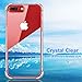 CANSHN Clear Designed for iPhone 8 Plus Case & iPhone 7 Plus Case, [Military Drop Protection] [Not Yellowing] Shockproof Protective Phone Case with Soft TPU Bumper, Slim Thin Case - Clear