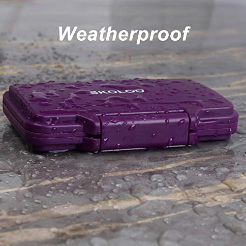 SD Card Holder Case Hunter, SKOLOO Weatherproof Micro SD Card Case