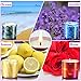 Scented Candles Gift Set, OUSMIN Portable Travel Glass Candle, Natural Soy Wax 4Oz Candle Blended with Natural Essential Oils, Lemon, Rose, Lilac and Ocean, Stress Relief Aromatherapy Candles 4 Pack, Ideas Gifts for Womenthumb 2