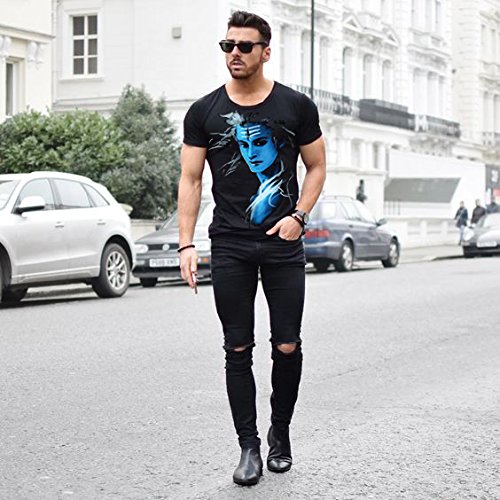 stand out men's cotton t-shirt (black)