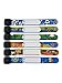 ID Safety Wristbands Infobands Bracelets for Kids Child Travel Event Field Trip, Outdoor Activity, Reusable Adjustable(Set of 6 Boy)